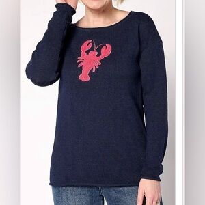 Belle by Kim Gravel Harbor Island Sweater Twilight Size XL New
